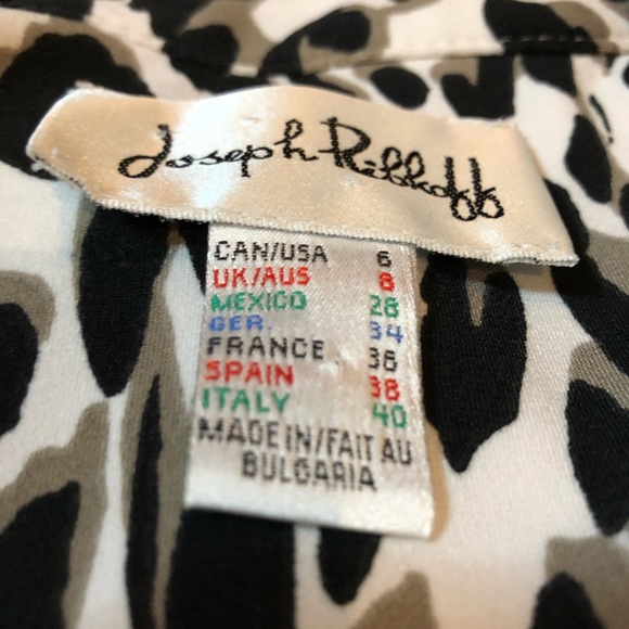 Joseph Ribkoff dress leopard print size 6 - Picture 7 of 7